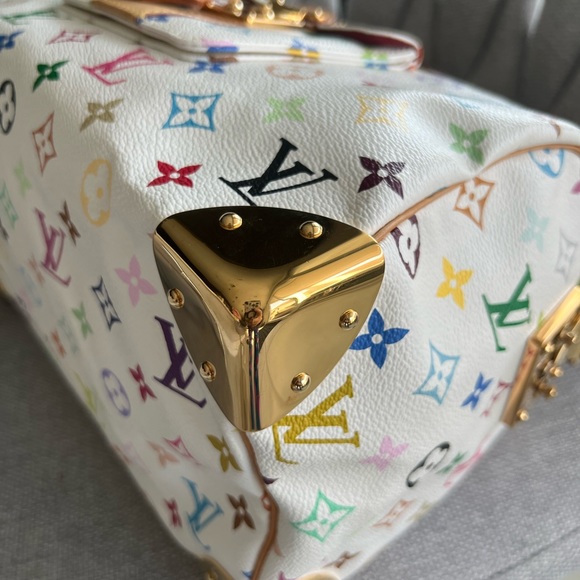 ❌❌SOLD❌❌LOUIS VUITTON MULTICOLOR SPEEDY 30 - Picture 9 of 16